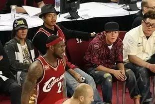 明星现场nba,明星云集！